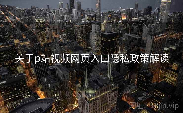 关于p站视频网页入口隐私政策解读