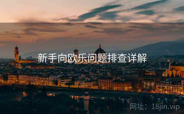 新手向欧乐问题排查详解