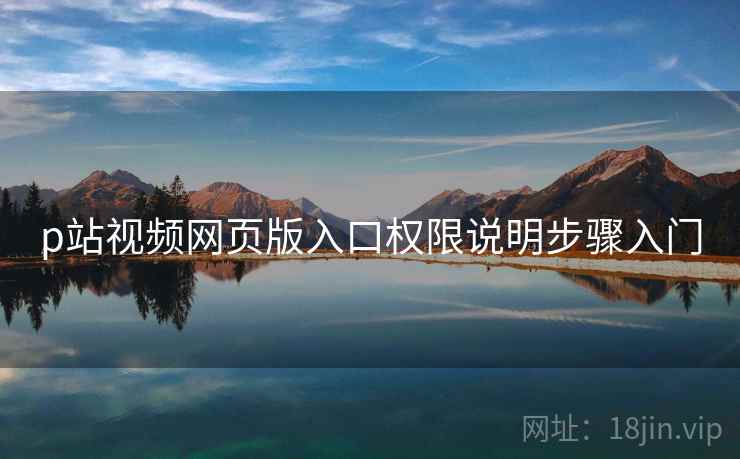 p站视频网页版入口权限说明步骤入门