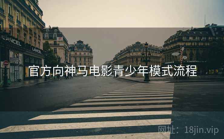 官方向神马电影青少年模式流程