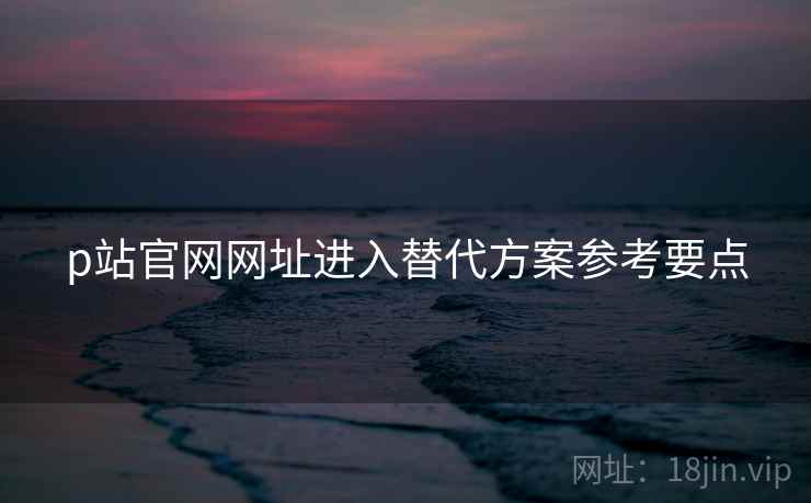 p站官网网址进入替代方案参考要点