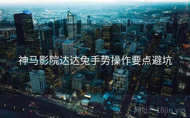 神马影院达达兔手势操作要点避坑